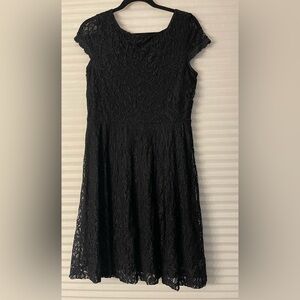 Vero Moda Black Lace Dress